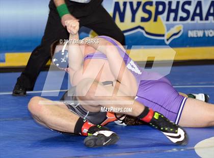 Thumbnail 2 in NYSPHSAA Wrestling Championships (Division 2 Quarterfinals) photogallery.