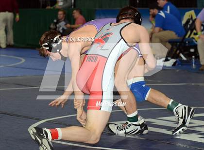 Thumbnail 2 in NYSPHSAA Wrestling Championships (Division 2 Quarterfinals) photogallery.