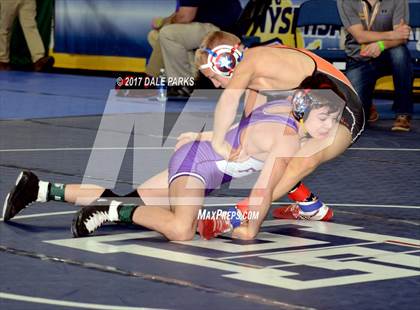 Thumbnail 1 in NYSPHSAA Wrestling Championships (Division 2 Quarterfinals) photogallery.