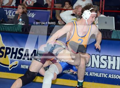 Thumbnail 3 in NYSPHSAA Wrestling Championships (Division 2 Quarterfinals) photogallery.