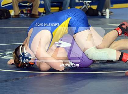 Thumbnail 1 in NYSPHSAA Wrestling Championships (Division 2 Quarterfinals) photogallery.