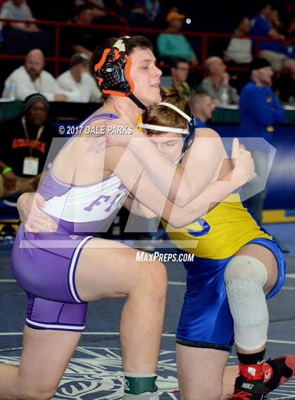 Thumbnail 2 in NYSPHSAA Wrestling Championships (Division 2 Quarterfinals) photogallery.