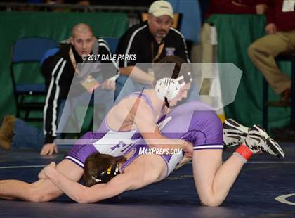 Thumbnail 1 in NYSPHSAA Wrestling Championships (Division 2 Quarterfinals) photogallery.