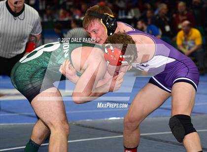 Thumbnail 1 in NYSPHSAA Wrestling Championships (Division 2 Quarterfinals) photogallery.