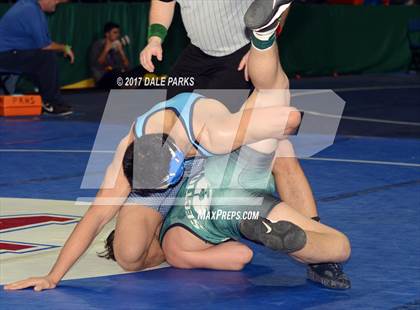 Thumbnail 3 in NYSPHSAA Wrestling Championships (Division 2 Quarterfinals) photogallery.