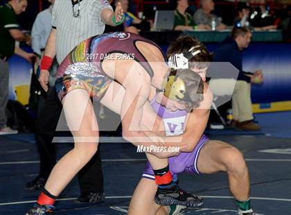 Thumbnail 3 in NYSPHSAA Wrestling Championships (Division 2 Quarterfinals) photogallery.