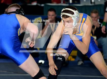 Thumbnail 2 in NYSPHSAA Wrestling Championships (Division 2 Quarterfinals) photogallery.