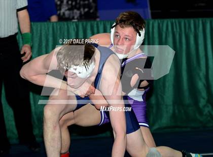 Thumbnail 3 in NYSPHSAA Wrestling Championships (Division 2 Quarterfinals) photogallery.