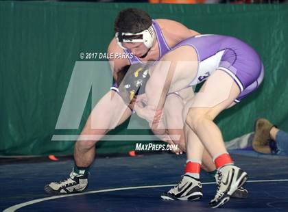 Thumbnail 1 in NYSPHSAA Wrestling Championships (Division 2 Quarterfinals) photogallery.