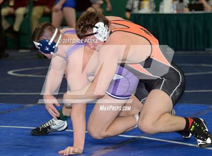 Thumbnail 1 in NYSPHSAA Wrestling Championships (Division 2 Quarterfinals) photogallery.