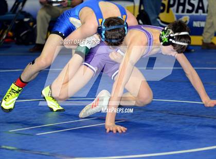 Thumbnail 2 in NYSPHSAA Wrestling Championships (Division 2 Quarterfinals) photogallery.