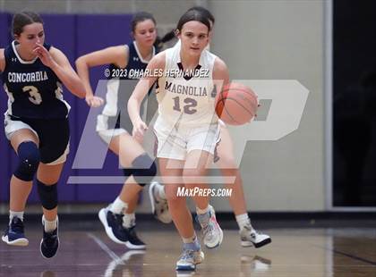 Thumbnail 3 in Magnolia vs Concordia Lutheran JV (College Station Subvarsity Tournament) photogallery.