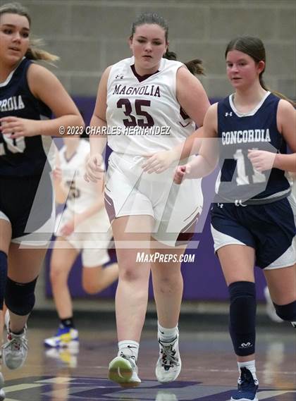 Thumbnail 1 in Magnolia vs Concordia Lutheran JV (College Station Subvarsity Tournament) photogallery.