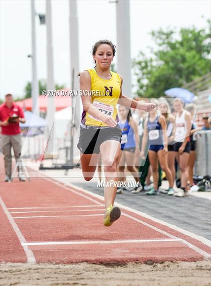 Thumbnail 2 in AIA Track & Field Preliminaries (Girls Long Jump D1/D2) photogallery.
