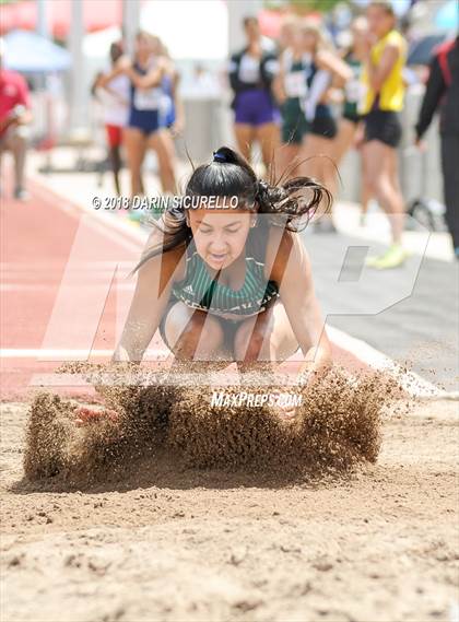 Thumbnail 3 in AIA Track & Field Preliminaries (Girls Long Jump D1/D2) photogallery.