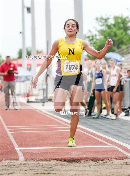 Thumbnail 3 in AIA Track & Field Preliminaries (Girls Long Jump D1/D2) photogallery.