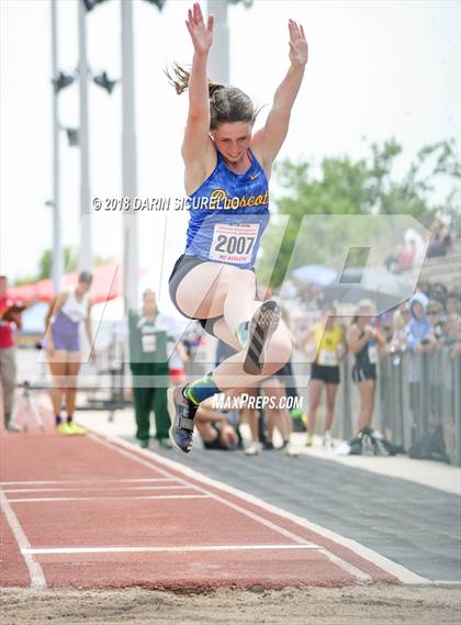 Thumbnail 2 in AIA Track & Field Preliminaries (Girls Long Jump D1/D2) photogallery.