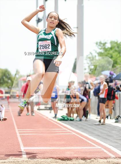 Thumbnail 3 in AIA Track & Field Preliminaries (Girls Long Jump D1/D2) photogallery.