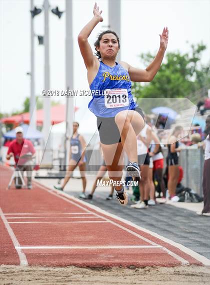 Thumbnail 2 in AIA Track & Field Preliminaries (Girls Long Jump D1/D2) photogallery.