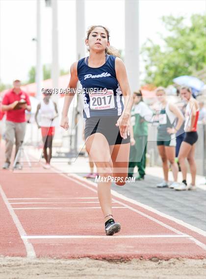 Thumbnail 3 in AIA Track & Field Preliminaries (Girls Long Jump D1/D2) photogallery.