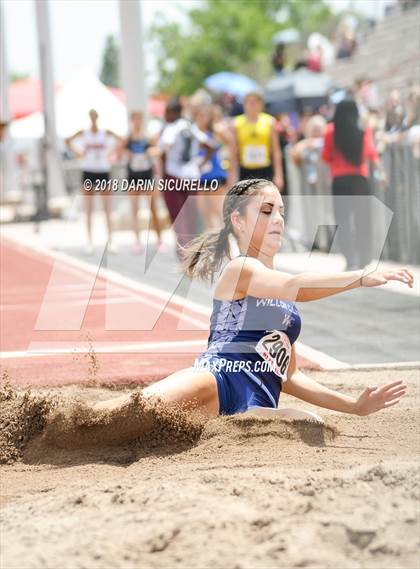 Thumbnail 1 in AIA Track & Field Preliminaries (Girls Long Jump D1/D2) photogallery.