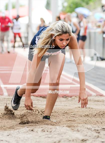 Thumbnail 2 in AIA Track & Field Preliminaries (Girls Long Jump D1/D2) photogallery.