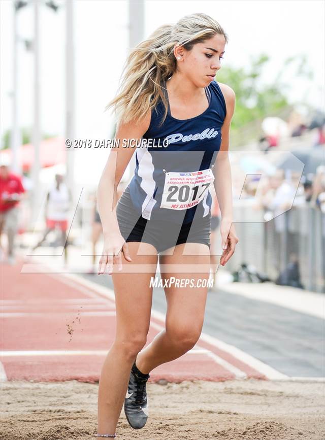 Photo 51 in the AIA Track & Field Preliminaries (Girls Long Jump D1/D2 ...