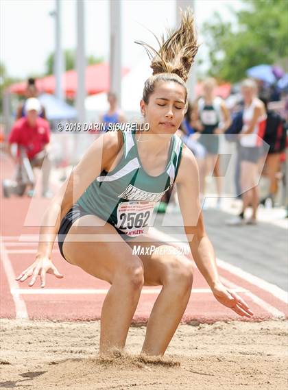 Thumbnail 2 in AIA Track & Field Preliminaries (Girls Long Jump D1/D2) photogallery.