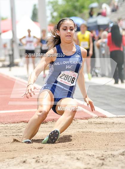Thumbnail 3 in AIA Track & Field Preliminaries (Girls Long Jump D1/D2) photogallery.