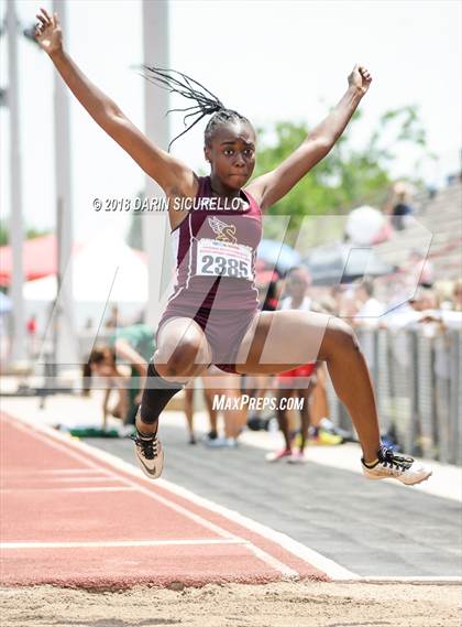Thumbnail 1 in AIA Track & Field Preliminaries (Girls Long Jump D1/D2) photogallery.
