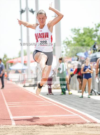 Thumbnail 1 in AIA Track & Field Preliminaries (Girls Long Jump D1/D2) photogallery.