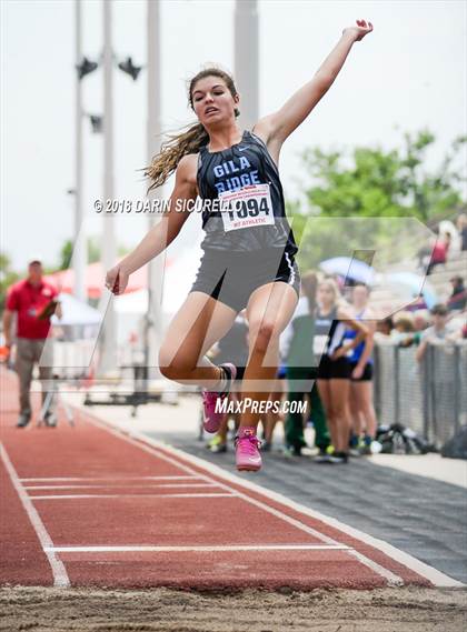 Thumbnail 2 in AIA Track & Field Preliminaries (Girls Long Jump D1/D2) photogallery.
