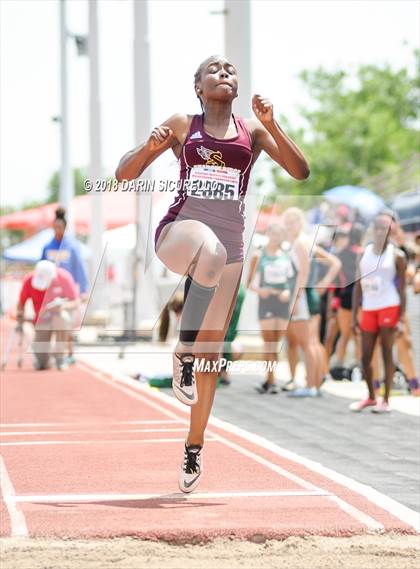 Thumbnail 3 in AIA Track & Field Preliminaries (Girls Long Jump D1/D2) photogallery.
