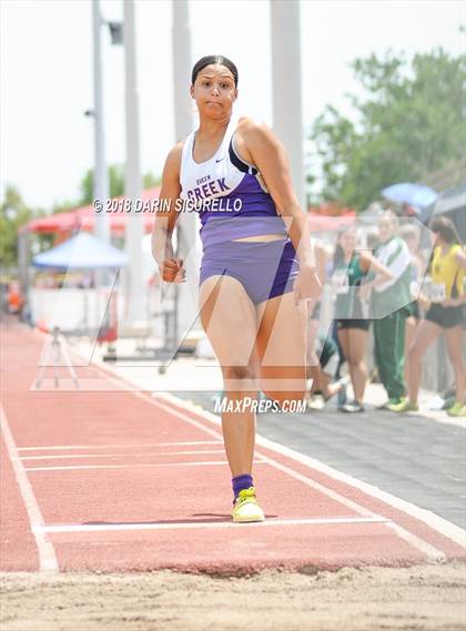 Thumbnail 1 in AIA Track & Field Preliminaries (Girls Long Jump D1/D2) photogallery.