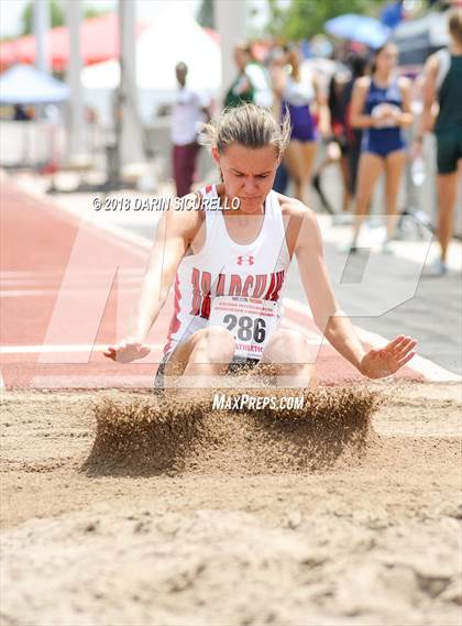 Thumbnail 1 in AIA Track & Field Preliminaries (Girls Long Jump D1/D2) photogallery.