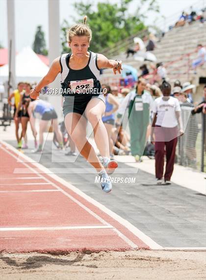 Thumbnail 3 in AIA Track & Field Preliminaries (Girls Long Jump D1/D2) photogallery.
