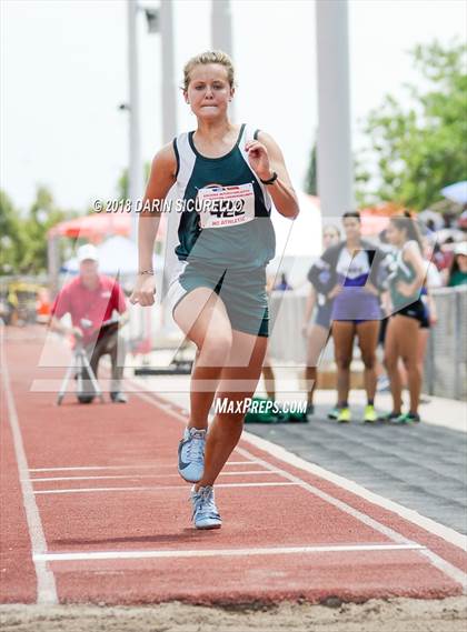 Thumbnail 3 in AIA Track & Field Preliminaries (Girls Long Jump D1/D2) photogallery.