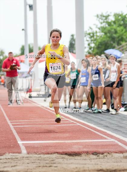Thumbnail 2 in AIA Track & Field Preliminaries (Girls Long Jump D1/D2) photogallery.
