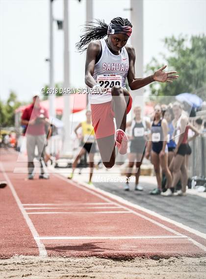 Thumbnail 2 in AIA Track & Field Preliminaries (Girls Long Jump D1/D2) photogallery.