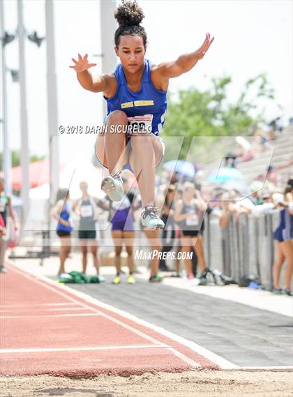 Thumbnail 2 in AIA Track & Field Preliminaries (Girls Long Jump D1/D2) photogallery.