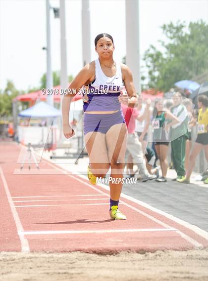 Thumbnail 2 in AIA Track & Field Preliminaries (Girls Long Jump D1/D2) photogallery.