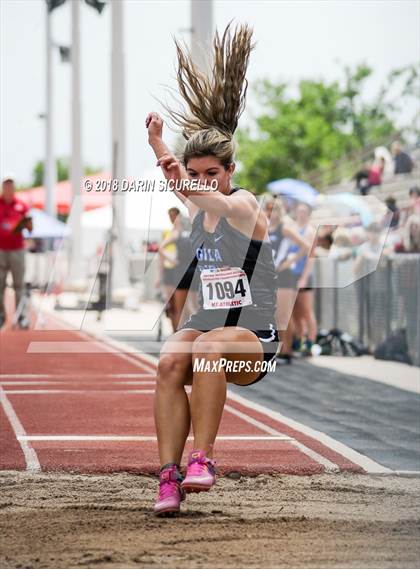 Thumbnail 3 in AIA Track & Field Preliminaries (Girls Long Jump D1/D2) photogallery.