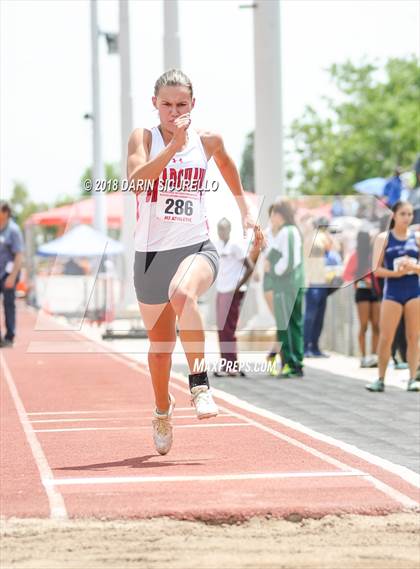 Thumbnail 1 in AIA Track & Field Preliminaries (Girls Long Jump D1/D2) photogallery.