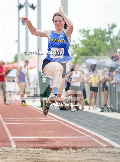 Thumbnail 3 in AIA Track & Field Preliminaries (Girls Long Jump D1/D2) photogallery.