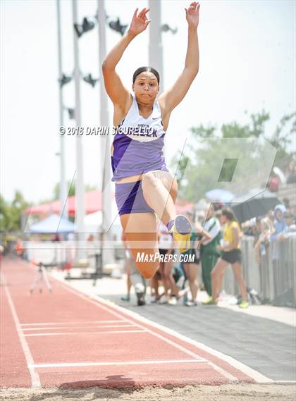 Thumbnail 1 in AIA Track & Field Preliminaries (Girls Long Jump D1/D2) photogallery.