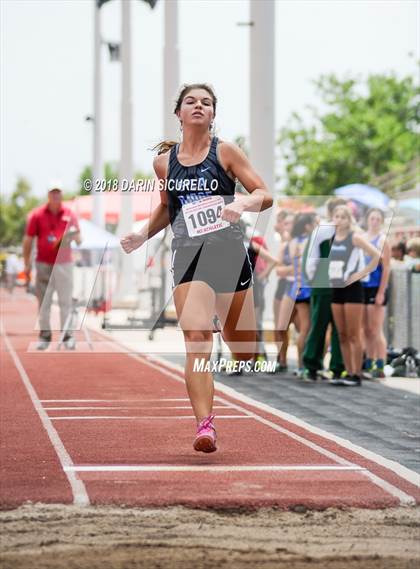 Thumbnail 2 in AIA Track & Field Preliminaries (Girls Long Jump D1/D2) photogallery.