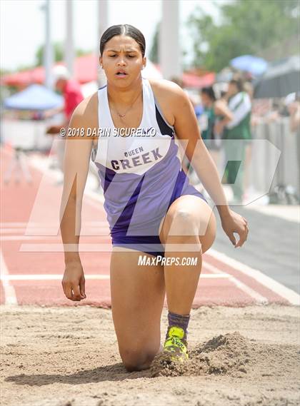 Thumbnail 1 in AIA Track & Field Preliminaries (Girls Long Jump D1/D2) photogallery.