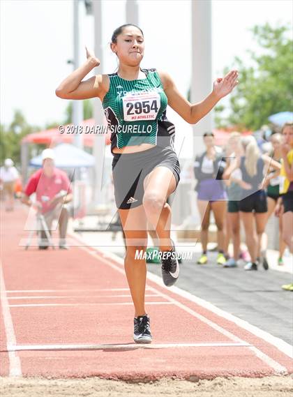 Thumbnail 2 in AIA Track & Field Preliminaries (Girls Long Jump D1/D2) photogallery.