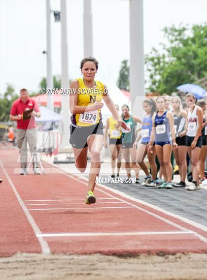 Thumbnail 3 in AIA Track & Field Preliminaries (Girls Long Jump D1/D2) photogallery.