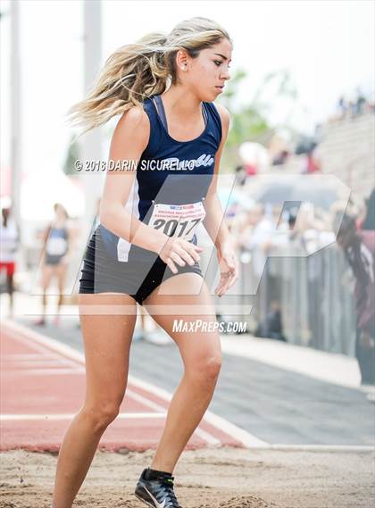 Thumbnail 1 in AIA Track & Field Preliminaries (Girls Long Jump D1/D2) photogallery.